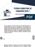 Tutoría Examen Final 2020-2