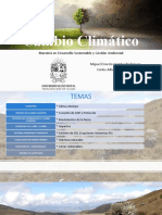 Diapositivas de Cambio Climatico