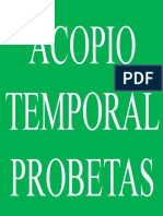 Acopio Temporal Probetas