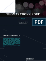 ED CIA 3 - Component 2 - THOMAS COOK GROUP