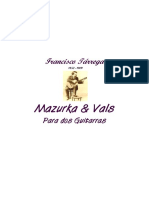 [Free Scores.com] Tarrega Francisco Mazurka Vals 20043 (1)