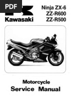 Kawasaki GPZ900R 1984-1990 Workshop Manual | PDF