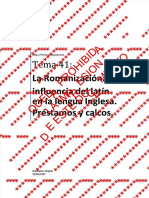 PDF La Influencia Del Latin en La Lengua Inglesa Compress