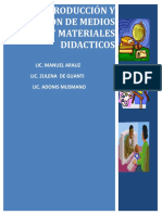 La producción de materiales didácticos