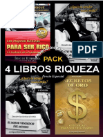 Pack 4 Libros Riqueza