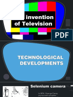 The Invention of Television: A Brief History of Key Developments