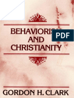 Behaviorism and Christianity Gordon H. Clark