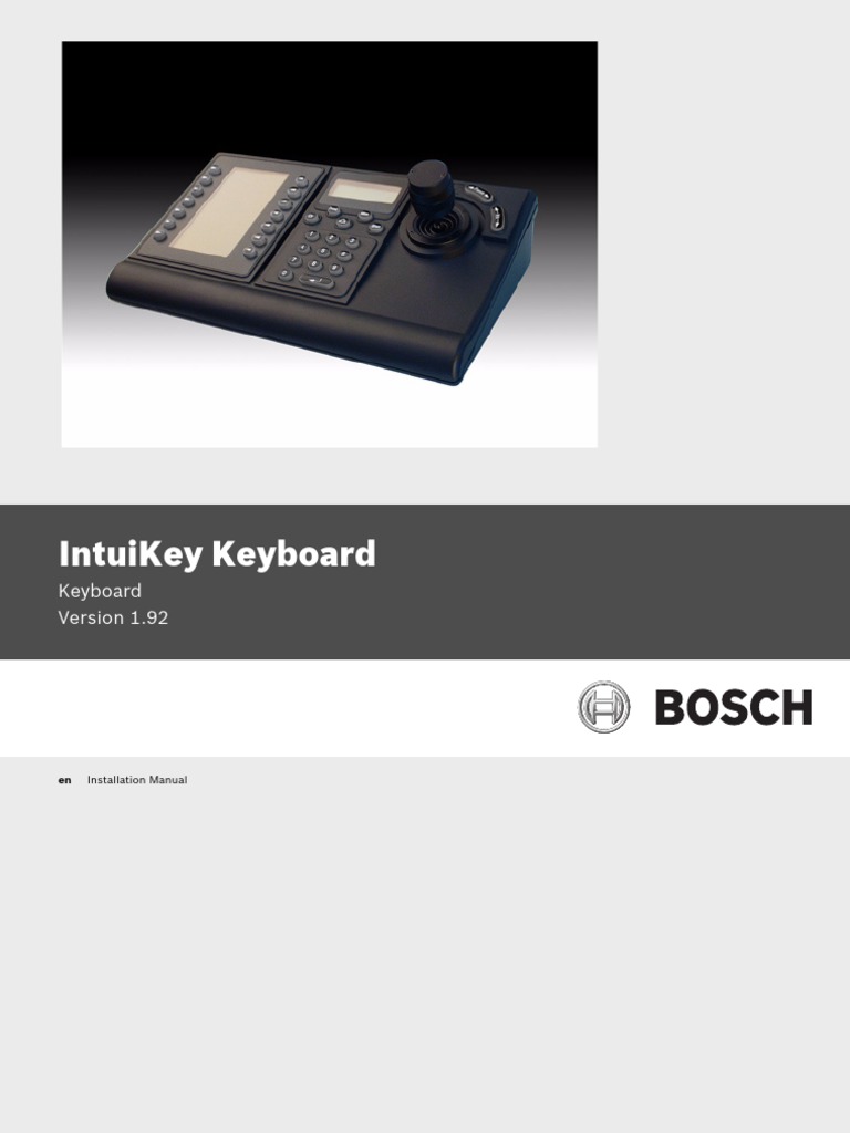 KBD Keyboard Installation Manual EnUS 2344172043 | PDF | Ac Power Plugs ...