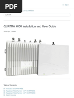 QUATRA 4000 Installation and User Guide