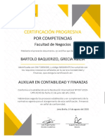 Auxiliar Contable y Tercio Superior