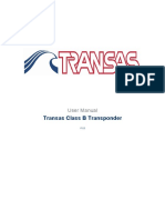 AIS Transas Class B User Manual