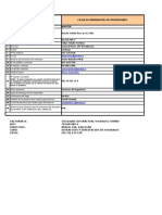 Formulario Incorporación de Proveedores - El Morro SCM