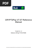 CRYPT2Pay V7.07 Reference Manual