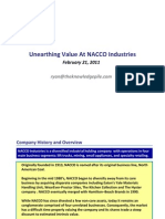 Unearthing Value at Nacco Industries Feb 2011