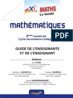 Guide Maths 3 AC Partie 1