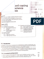 Chapter 14 Standard Costing and Variance Analysis