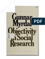 Gunnar Myrdal-Objectivity in Social Research