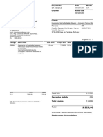 Orçamento para reparação de quadro de comando e maquinaria industrial