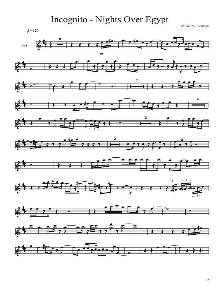 Incognito - Nights Over Egypt | PDF