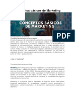 LECTURA 2 GENERAL Conceptos Básicos de Marketing