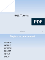 SQL Tutorial: Saad Bashir Alvi 1