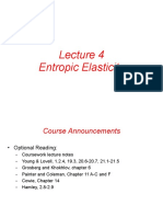 MATSCI 210 - Lecture 4 - Entropic Elasticity