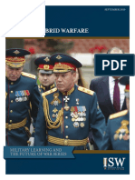 Russian Hybrid Warfare ISW Report 2020