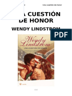 Lindstrom Wendy Una Cuestion de Honor