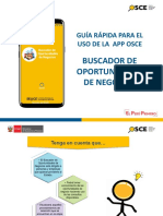 Guía Rápida - App OSCE Del Nuevo Módulo Oportunidades de Negocio PDF