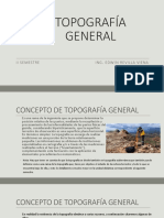 Introducción La Topografía General