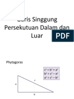 Garis Singgung Persekutuan Dalam Dan Luar Kelas 12 Semster 1