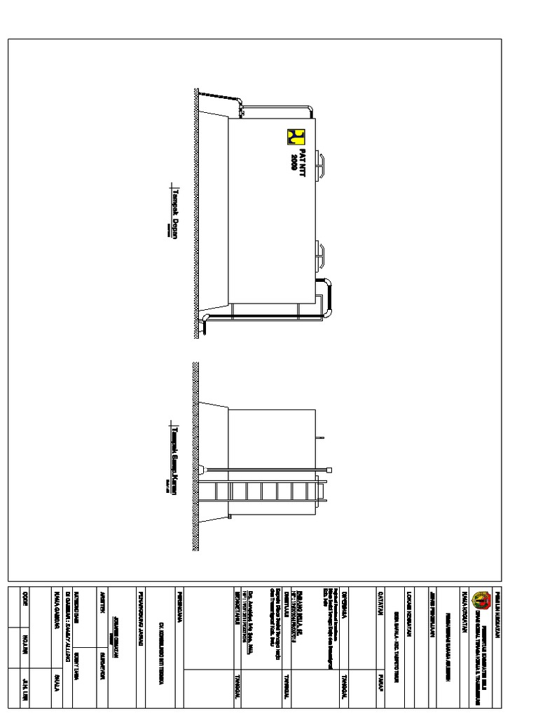 Bak Penampung Tampak | PDF