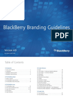 Brandbook Manual de Identidade Blackberry 2007