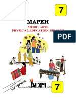 Mapeh: Music. Arts Physical Education. Health