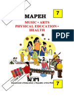 Mapeh 7: Music - Arts Physical Education - Health