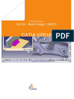 Catia V5R18: CATIA - Weld Design 1 (WD1)