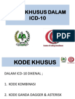 Kode Khusus Dalam Icd-10