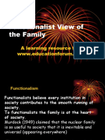 Functionalist View of The Family: A Learning Resource From WWW - Educationforum.co - Uk