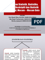 1-Pengertian Statistik, Statistika Deskriptif Dan Stattistika Inferensial