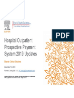 Hospital Outpatient Prospective Payment System 2019 Updates - Shared1
