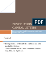 Punctuation and Capital Letters (Set1)