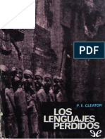 Los Lenguajes Perdidos - P. E. Cleator