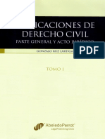 Explicaciones de Derecho Civil. Parte General y Acto Juridico - Gonzalo Ruz Lartiga