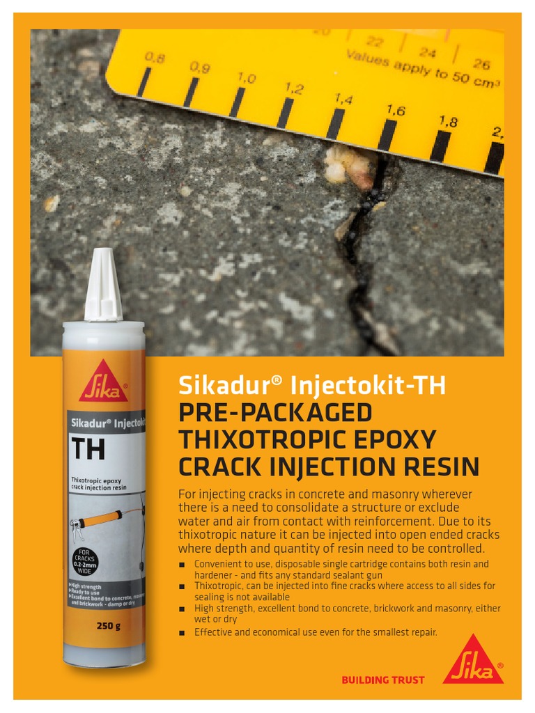 Sika Injectokit-TH - Flyer | PDF | Building Materials | Building ...