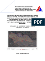 Estudio de Microzonificacion Geotecnica Sismica - Producto05-2014 - Cusco