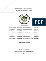 PROJECT KIMED ANALGETIK NARKOTIK CANDU Kelompok 2