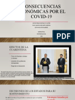 Problemas Económicos A Raíz Del Covid-19 en Colombia