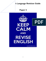 IGCSE Paper 2 English Revision