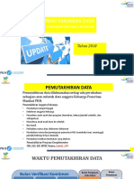 9.0 Pemutakhiran Data PKH 2018