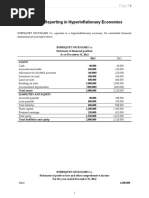 Financial Reporting in Hyperinflationary Economies: Assets